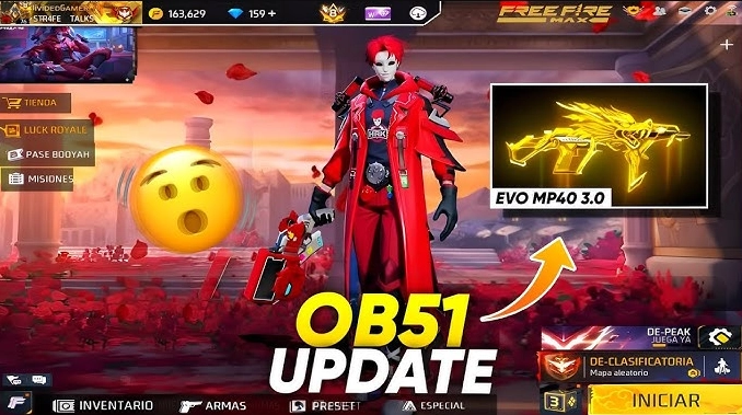 Actualización OB51 de Free Fire