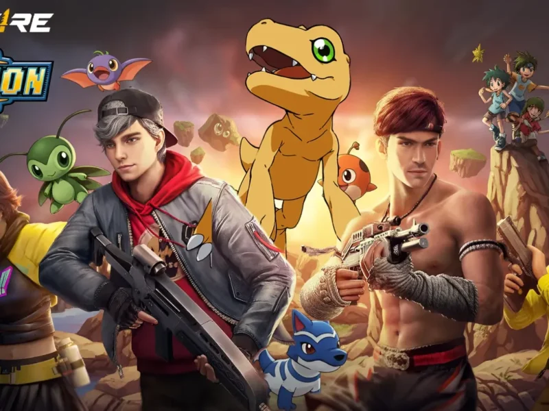 Free Fire x Digimon