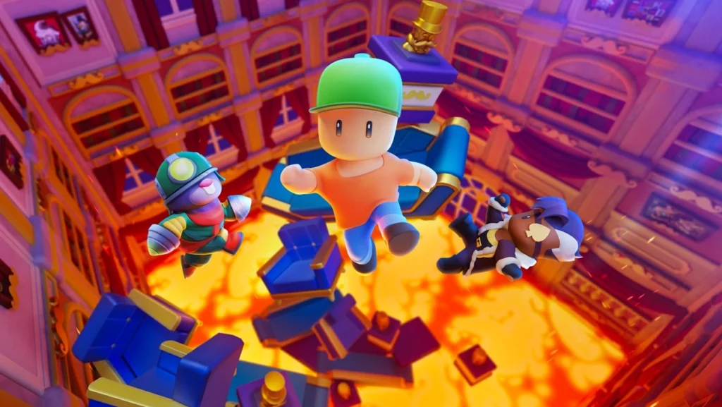 Nuevo modo de jugar en The Floor is Lava en Stumble Guys