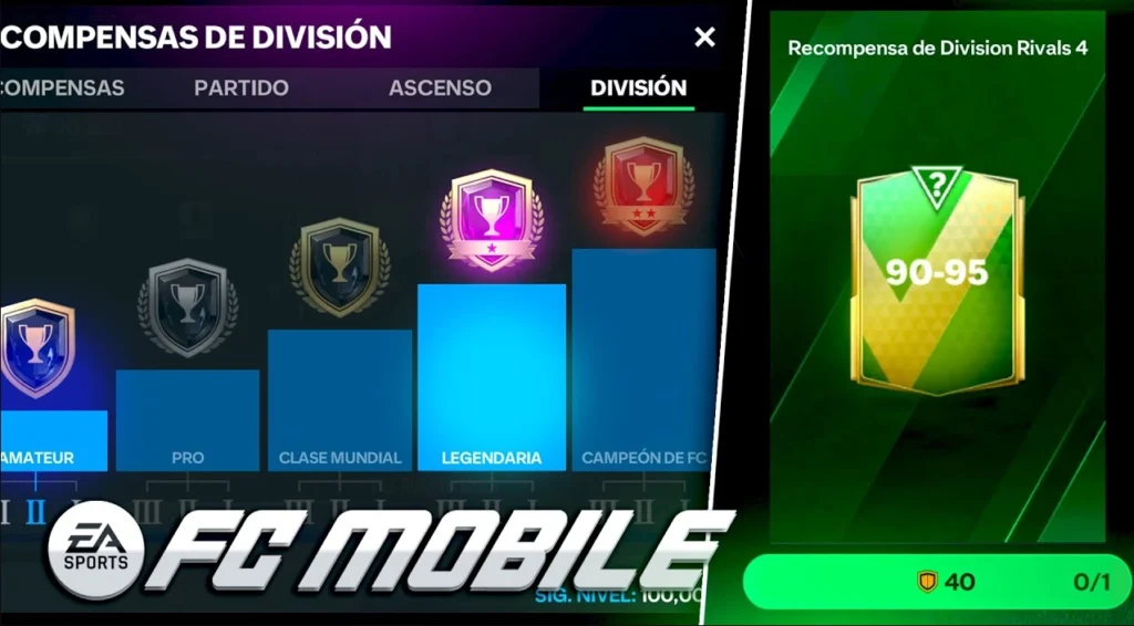Division Rivals en FC Mobile
