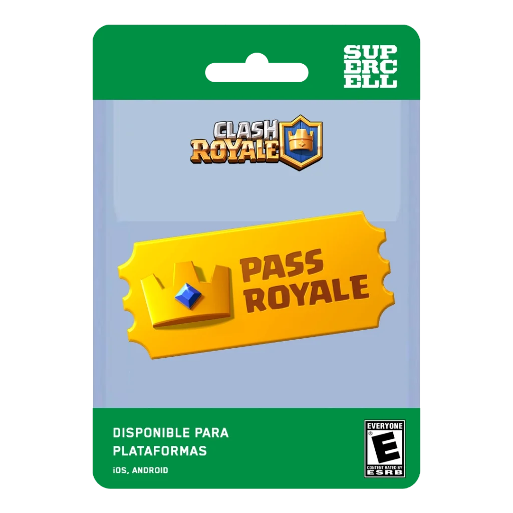 Tarjeta de Pass Royale en Clash Royale