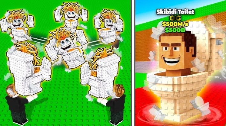 Skibidi Toilet en Steal a Brainrot