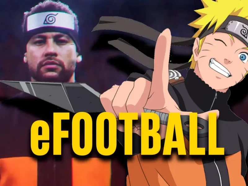 Naruto en la colaboración de Naruto x eFootball