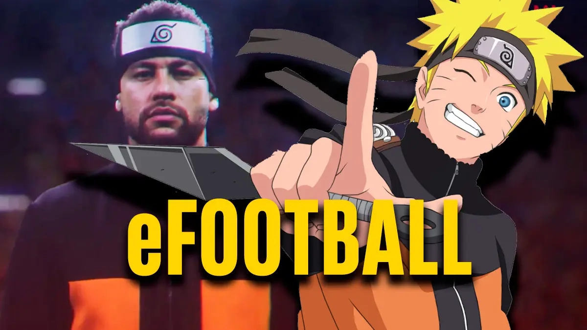 Naruto en la colaboración de Naruto x eFootball