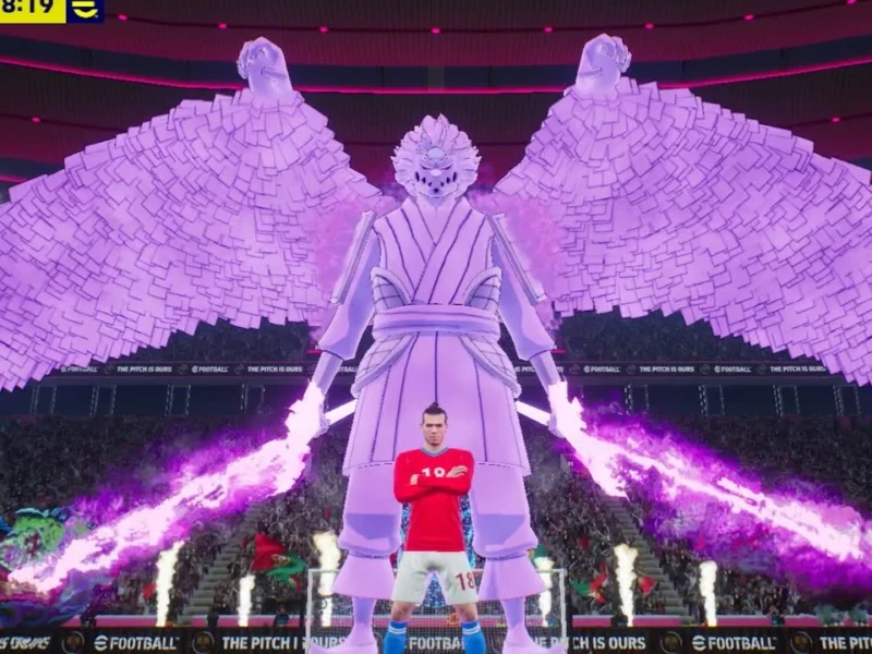 Susano de Sasuke en la colab de Naruto x eFootball